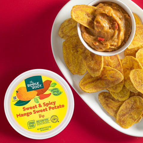 Tostones (Plantain Chips) and Dip
